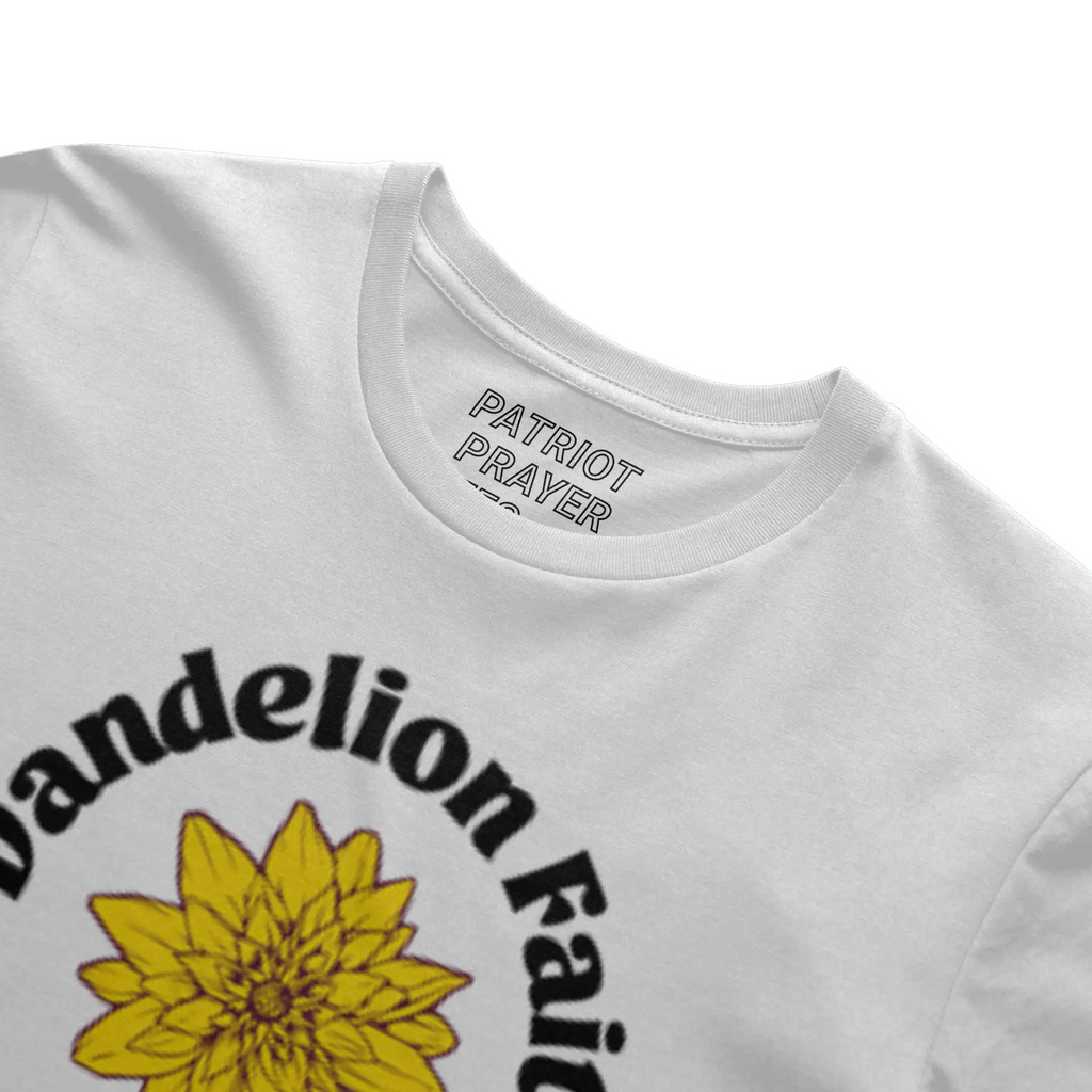 Dandelion Faith T-shirt (Made in the USA)