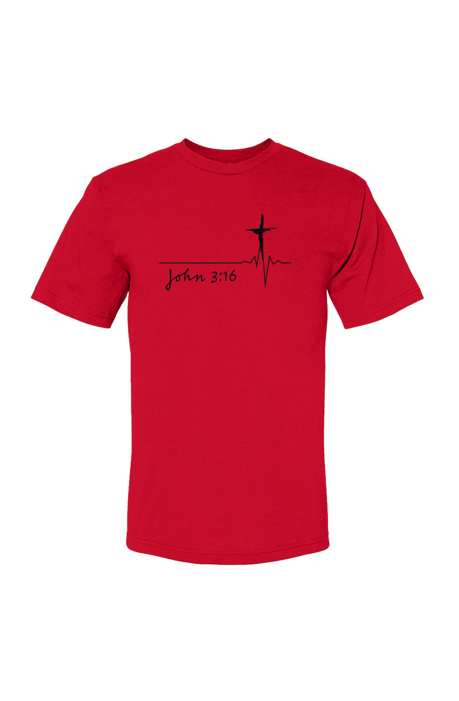 John 3:16 T-shirt (Made in USA)