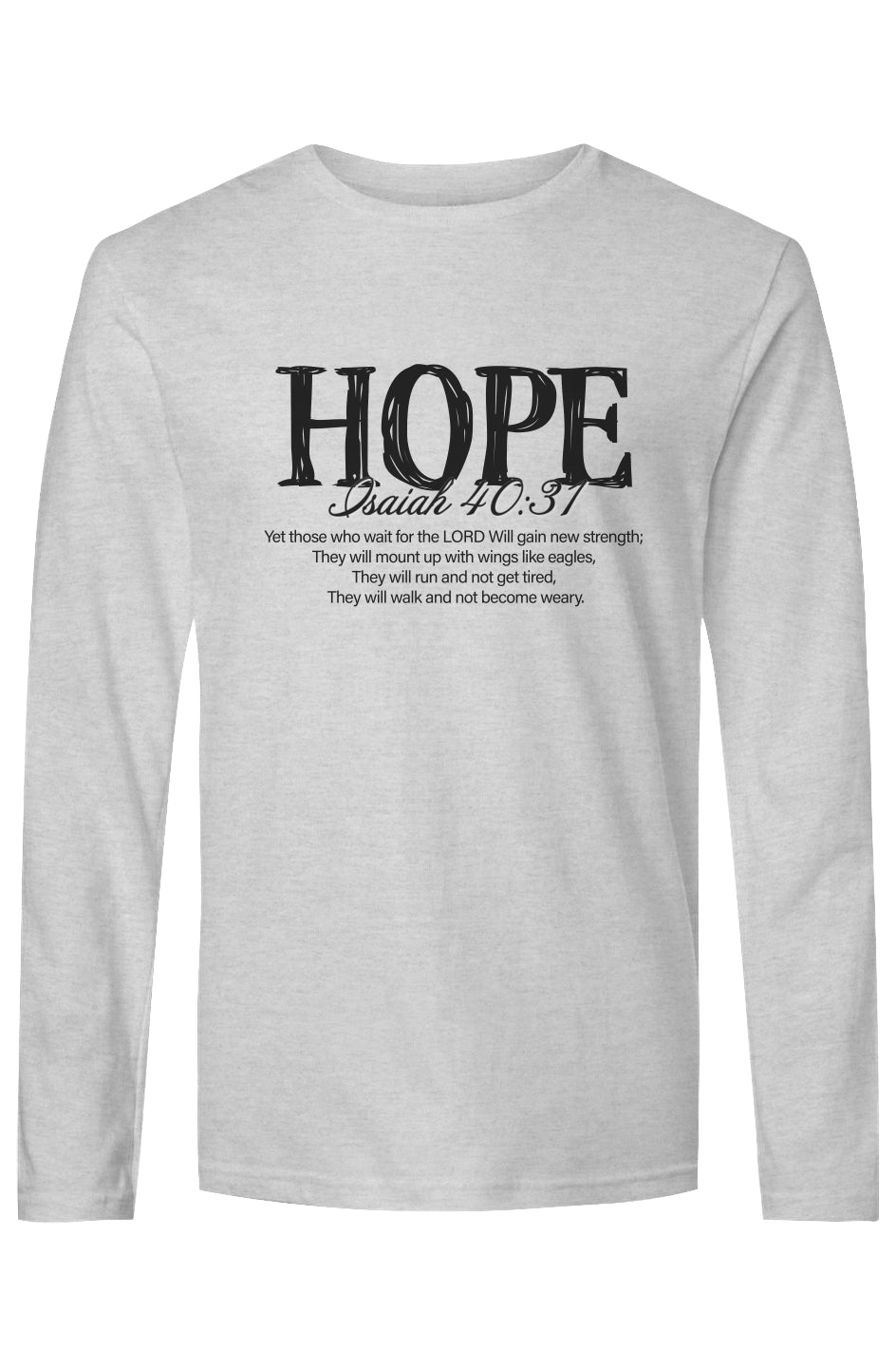 US Blanks Long-Sleeve Crewneck