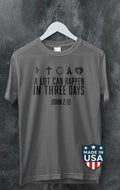 John 2:19 -T-shirt (Made in the USA)